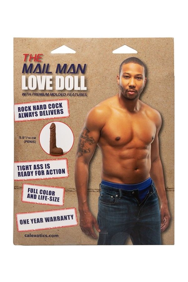 Poupée masculine The Mail Man Love Doll California Exotic Novelties - 1