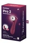 Stimulateur Pro 2 Generation 3 connecté bordeaux Satisfyer - 5