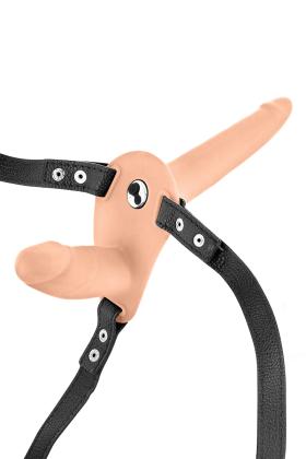 Double gode ceinture chair vibrant - Fetish Tentation Fetish Tentation - 2