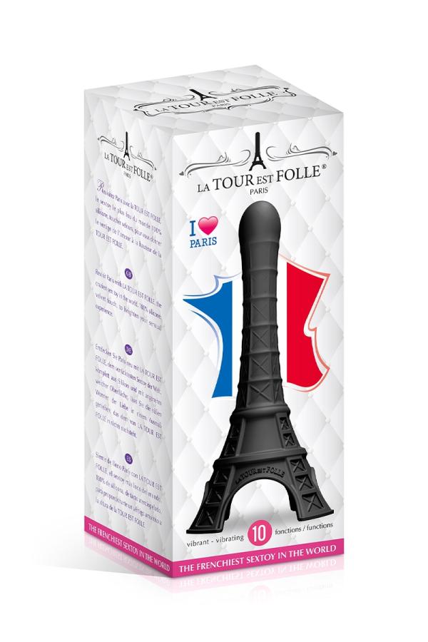 Vibromasseur La Tour Est Folle - noir La tour est folle - 2