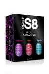 Coffret huiles de massage S8 3x50ml Stimul 8 - 1