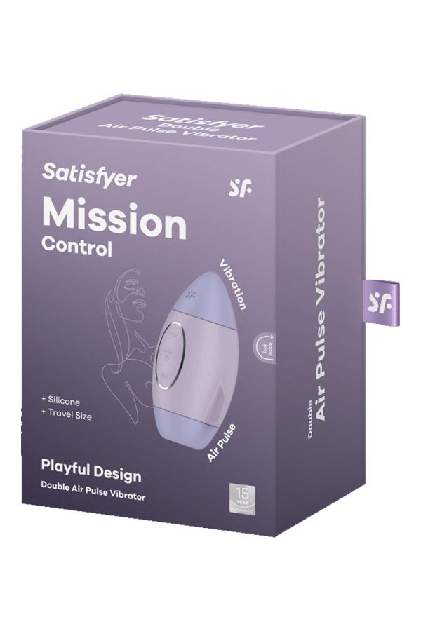 Stimulateur sans contact et vibrant Mission Control - Satisfyer Satisfyer - 5