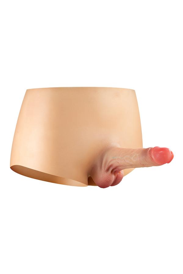 Culotte avec gode réaliste plein Real Body - 1