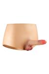 Culotte avec gode réaliste plein Real Body - 1