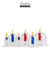 Coffret 6 ventouses Cupping Set - EasyToys Fetish Collection Easytoys Fetish Collection - 3