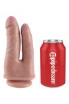 Gode double pénétration 15cm - King Cock Pipedream - 3